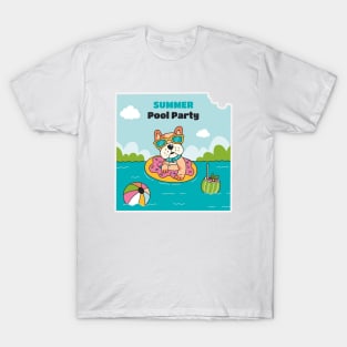 Party Pet Beach Swiming T-Shirt